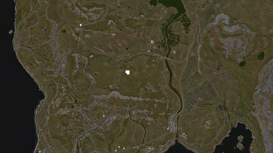 Ardem World Map - 64 square kilometers of handcrafted open world